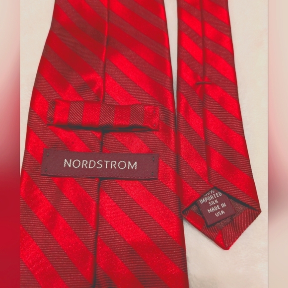 Nordstrom Red Silk Tie - Picture 4 of 5